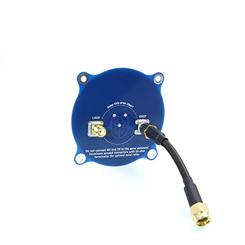 5.8G Triple Feed High Gain Pagoda Directional Patch Antenna for FPV Goggle - color: Triple Feed