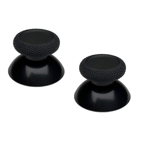 2PCS Black Replacement Thumbsticks for Meta Quest 3, Quest 3S Controller, Analog Thumb Sticks for Oculus Quest 2, for Quest Pro - High Precision Design, Durable Material, Tools Included - color: Black