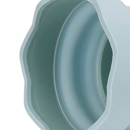 Tiiyee Paint Brush Basin, Collapsible Paint Brush Washer Silicone Bucket