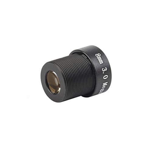 1/2.7" CCTV 8mm 3.0 Megapixel Board Lens Black for Security Camera - color: 8mm