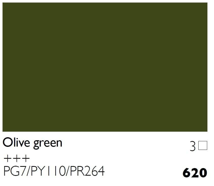 Cobra Water-Mixable Oil Color 40 ml Tube - Olive Green