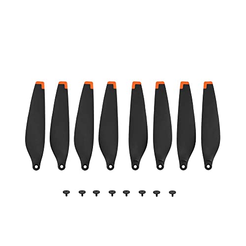 8pcs Propellers for DJI Mini 3 Pro Drone 6030F Prop Accessories Less Lower Noise Reduction Quick Release Propeller (Orange 8) - size: orange 8