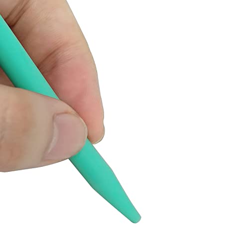 DGAGA Chalk Paste Mini Squeegee with Rubber Sticks Set, 5PCS Self Adhesive Screen Stencil Squeegees Screen Printing Scraper Tools for applying Chalk Paint or Ink, Crafts, DIY Projects - color: 3pcs