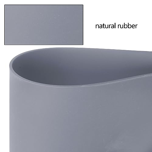 2 PCS Rubber Stamp Sheets for Laser Engraving Machine (Light Gray) - color: Light Gray