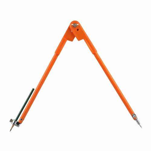 Garosa 15.7 inch Professional Large Compass Carpenters Compass with Pencil Holder for Math Geometry Drafting Art Drawing Circles (Large) - color: 2