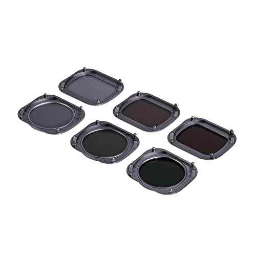 Aries ND Filters Set for DJI Mavic 2 pro, 6 Pack-(CPL, UV, ND4, ND8, ND16, ND32)