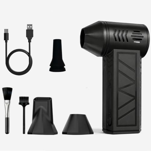 Compressed Air Duster, 130000 RPM Electric Air Duster, for Keyboard, Car