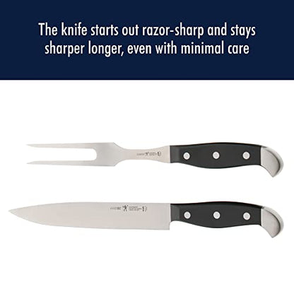 HENCKELS Statement Razor-Sharp 2-pc Carving Set, German Engineered Informed by 100+ Years of Mastery