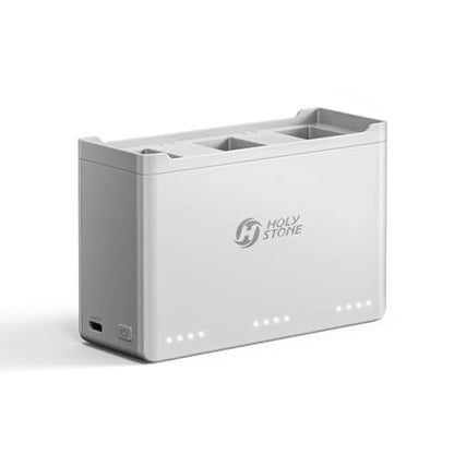 Holy Stone Smart Battery Charging Hub for HS360D and HS360E Drone, Quick Charging, Auto-Discharge (Charge Three Batteries in Sequence)