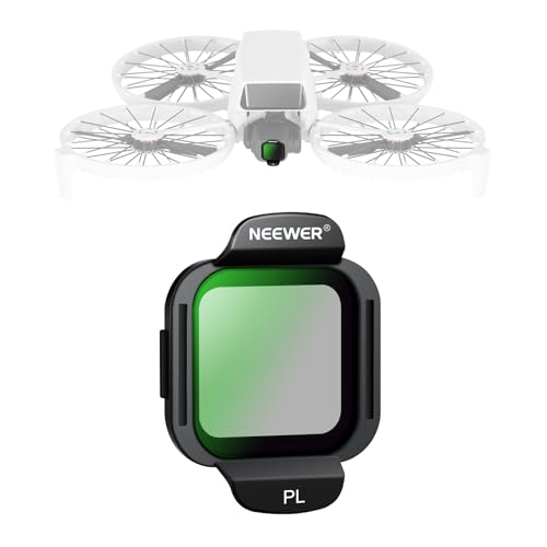 NEEWER PL Filter Compatible with DJI Flip/Lito X1 Drone Accessories, Snap On Multicoated HD Polarizing Filter, FLN38 - size: Flip, style: CPL