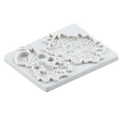 Mushroom Honeycomb Polymer Clay Mold Snail Flower Silicone Molds - color: Style L