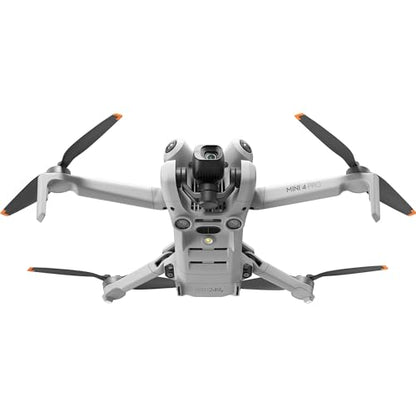 DJI Mini 4 Pro Drone Fly More Combo Plus with RC 2 Controller (With Screen) Folding Drone with 4K Video, Under 249g, 45 Mins Flight Time, Vision Sensing 3 Batteries Bundle with 128GB Memory Card, CPS 2 Year Warranty + Pilot Kit