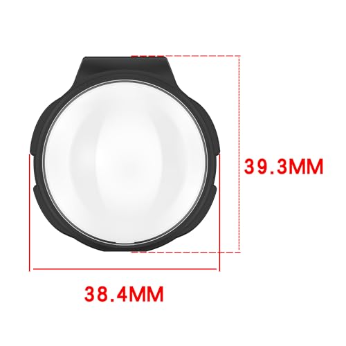 RuenTech Lens Guard for DJI Osmo 360 Camera, Lens Protector Cover for DJI Osmo 360 Accessorie (Black&Black)
