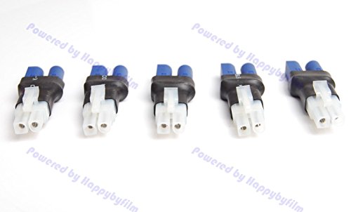 Lot (5) Male Tamiya to Female EC5 Adapter RC Power Connector FPV Drone Power