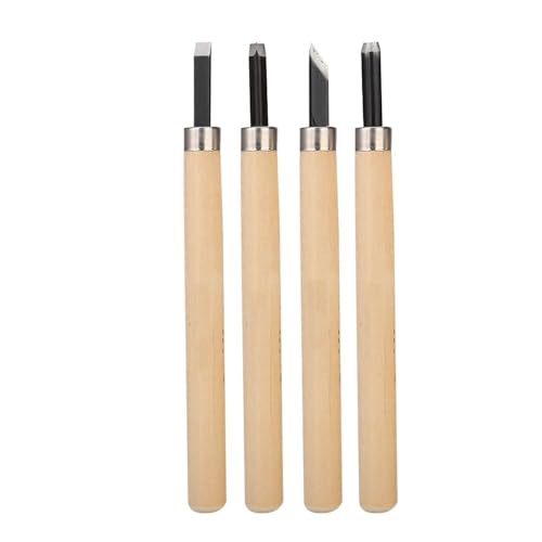 4-Piece Wood Carving Knife Set for Rubber Stamps, #1 - size: #3