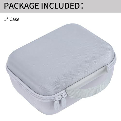 Storage Case Compatible with DJI Mini 4K Drone Accessories, with Propeller Protectors and Control Stick Cover (Grey) - color: Grey