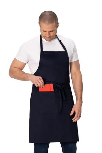 Chef Works Unisex Butcher Apron - color: Navy