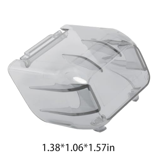 Mini 4K Gimbal Protective Case Dedicated Lens Cap Dust Cover Accessories SE Scratch Resistant Foldable Storage Camera Lens Protective Case Gray Transparent