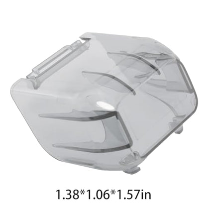 Mini 4K Gimbal Protective Case Dedicated Lens Cap Dust Cover Accessories SE Scratch Resistant Foldable Storage Camera Lens Protective Case Gray Transparent