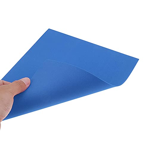 uxcell Dark Blue EVA Foam Sheets 11 x 8 inch 1.7mm Thickness for Crafts DIY Projects, 12 Pcs - color: Dark Blue