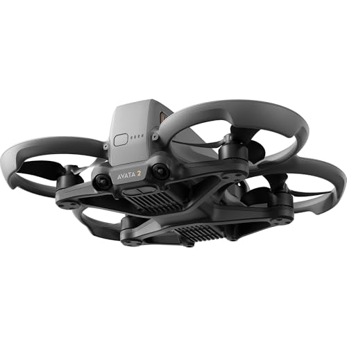 DJI Avata 2 FPV Drone with 3-Battery Fly More Combo 4K Video Bundle with 128GB Memory, Landing Pad, CPS 2 Year Warranty + More