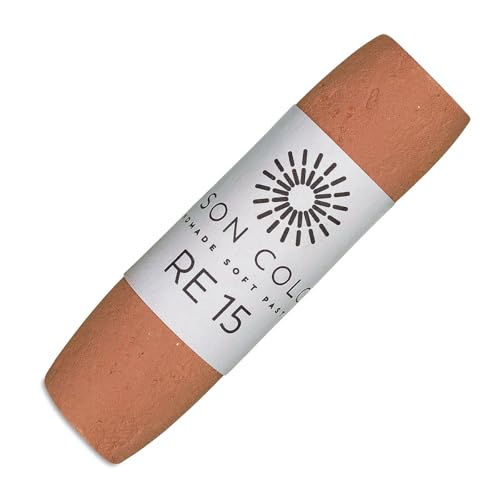 Unison Handmade Soft Pastel - Red Earth 15