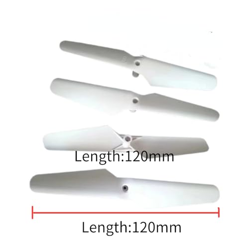Drone Propellers Set, 58-121mm Mini Brushless Blades, Suitable for Assembling Various Drone Accessories (71mm brushless Fan Blade with Printing) - style: 71mm brushless fan blade with printing