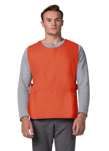 Adar Universal Cobbler Apron - Unisex Cobbler Apron - color: Mandarin Orange, size: X-Large