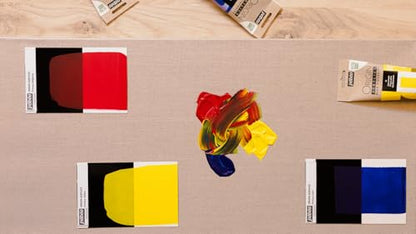 PEBEO Origin Acrylics 120ml Matte Acrylic Paint, Primary Cyan - color: Primary Cyan