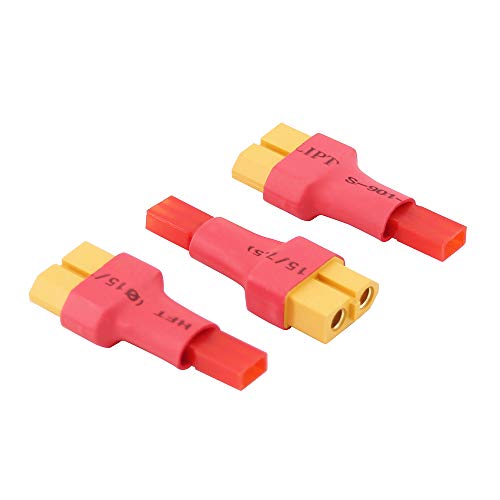 3pcs XT60 / XT-60 Female to JST Wireless Connector Adapter(C51-3)