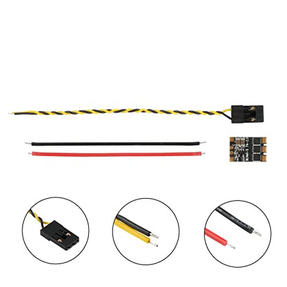 FLASH HOBBY 7A Electronic Speed Controller BLHELI_S 2~3S Lipo Brushless ESC for RC Quadcopter Racing FPV Multirotor Drone - style: 7A