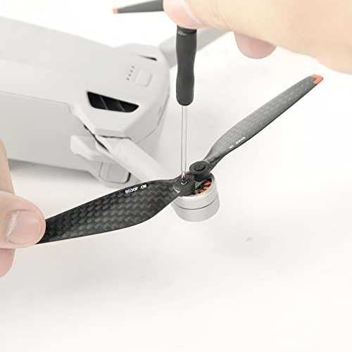 6030F Carbon Fiber Propellers for DJI Mini 4 Pro/Mini 3 Pro Drone Low Noise Blades Wing Paddle Props Replacement Accessories