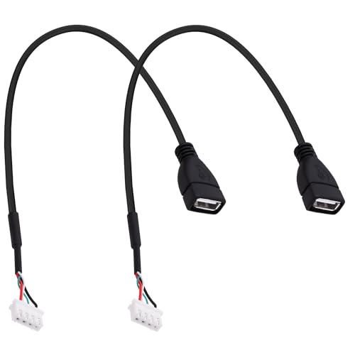 USB A Female to XH2.54 4Pin Motherboard Connector Converting Cable 30cm - style: Female