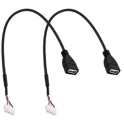 USB A Female to XH2.54 4Pin Motherboard Connector Converting Cable 30cm - style: Female