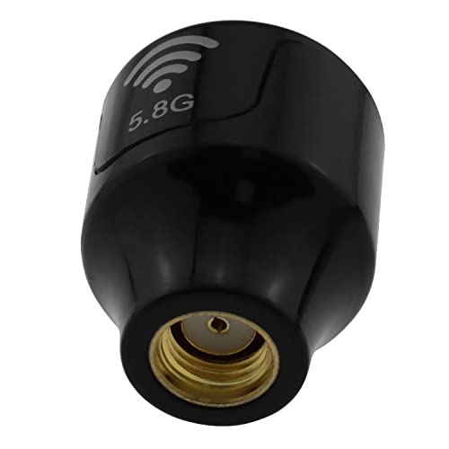 E-outstanding Black Super Mini Stubby 5.8GHz 5dBi Antenna SMA Female for FPV Transmitter TX RX RC MAK-RHCP