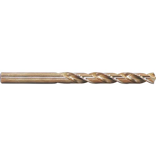 LingGan 10pcs 1.2mm M35 Cobalt Steel Heat Resistant Twist Drill Bit Set with Straight Shank for Hard Metals - size: 1.2 mm (10 Count)