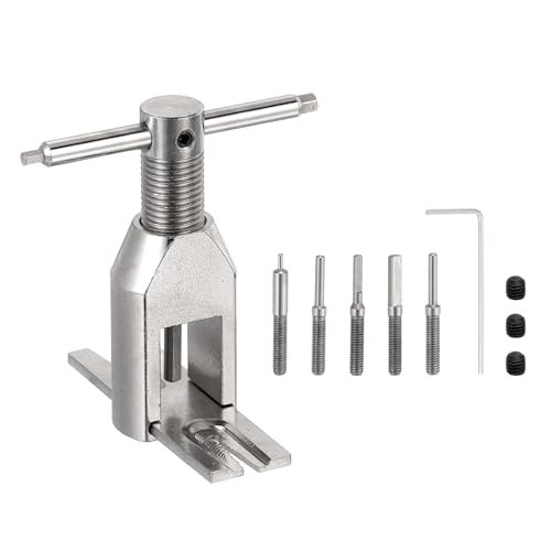MECCANIXITY Motor Pinion Remove Gear Puller Tool Set, RC Model Metal Motor Gear Puller for RC Drones Helicopters Small Hobby Motor Pinion Parts
