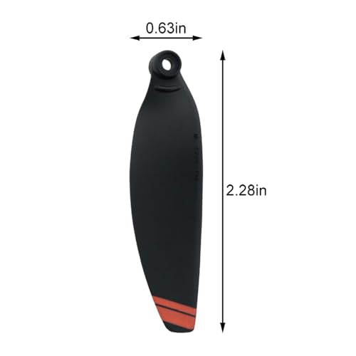 4 Pair Mini 2 Drone Propellers Low Noise Quick Release Blades Aerial Photography Accessories 4726 Replacement Propellers Includes 12 Matching Screws and Screwdriver Compatible with Mini 4K