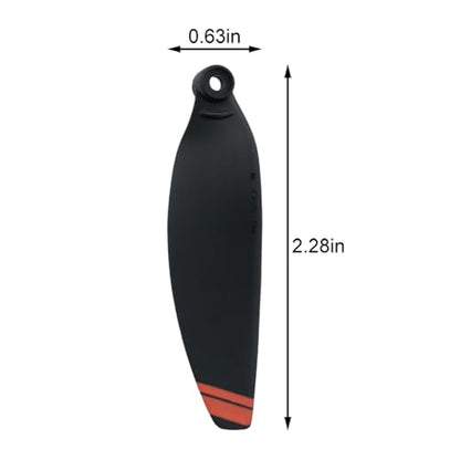 4 Pair Mini 2 Drone Propellers Low Noise Quick Release Blades Aerial Photography Accessories 4726 Replacement Propellers Includes 12 Matching Screws and Screwdriver Compatible with Mini 4K
