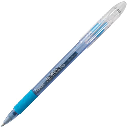 Pentel Sparkle Pop Shimmering Metallic Gel Pen, (1.0mm) Bold Line, Assorted Iridescent Ink Colors, 3 Pack