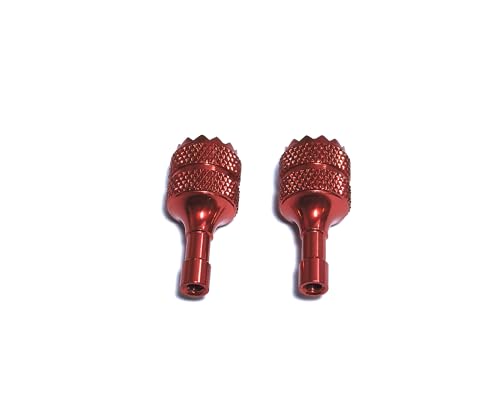 Upgrade Drone Parts Aluminum Joystick for with Screen Control of DJI RC/RC2 (red) - color: Red