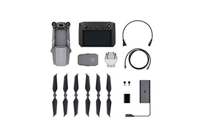 DJI Mavic 2 Pro - Drone Quadcopter UAV with Smart Controller with Hasselblad Camera 3-Axis Gimbal HDR 4K Video Adjustable Aperture 20MP 1" CMOS Sensor, up to 48mph, Gray - size: DJI Mavic 2 Pro with Smart Controller