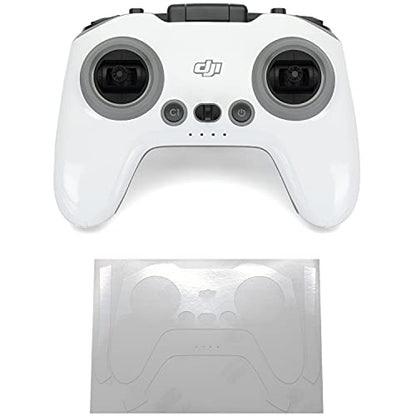 WRAPGRADE Skin Compatible with DJI FPV/DJI FPV Remote Controller 3 (Racing White) - color: RACING WHITE