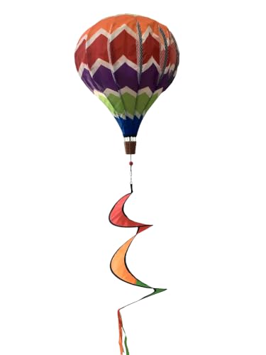 Briarwood Lane Multi Color Deluxe Hot Air Balloon Spinner - color: Multicolor