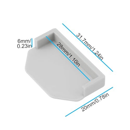 2 Pcs Small Drone Battery Charging Port Protective Cover Compatible with DJI Neo Batteries - size: Small