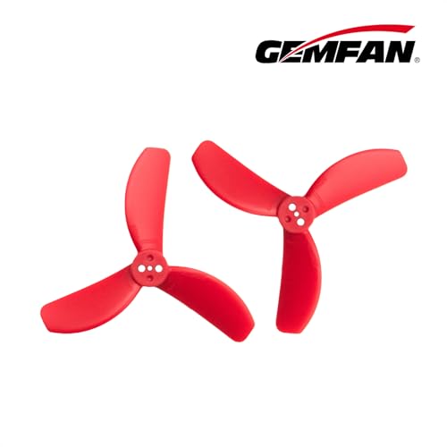 Gemfan Drone Soccer 2826 2.8-Inch 3-Blade PC FPV Props, 4CW + 4CCW