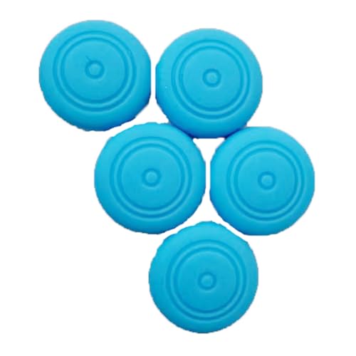 20 PCS Controller Thumbstick Caps Cover Replacement Silicone Touch Controller Rocker Cover for S-W-I-T-C-H/Lite/NS/OLED (Yellow/Pink/White/Blue)