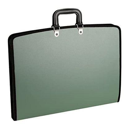 Acocony 11x17 Art Portfolio PP Material Green Pack of 1 - color: Green