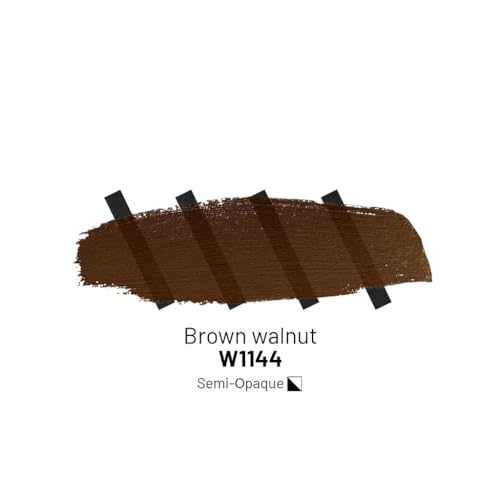 KAMENSKAYA Acrylic Inks for Artists - Brown Walnut Acrylic Ink, 3.38 Fl Oz (100 ml) - color: Brown Walnut