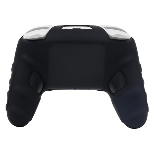 RALAN Controller Skin with 6 Thumb Grips for Switch 2 Pro Controller, Anti-Slip Silicone Controller Cover Protector Case - color: White
